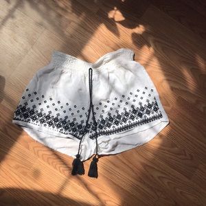 Flowy beach shorts